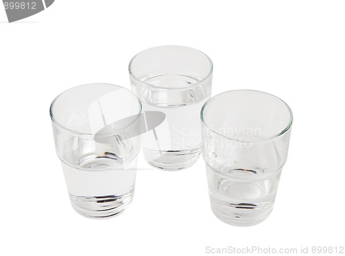 Image of Three glasses of water