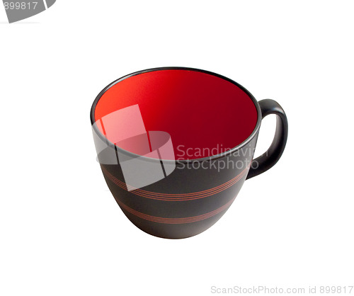 Image of Black and red cup
