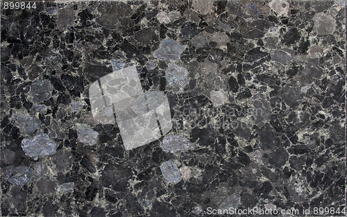 Image of Black granite / marble texture background