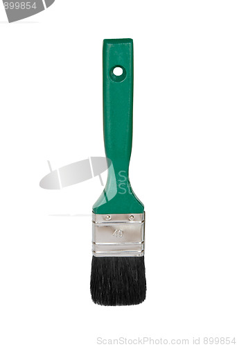 Image of Green paintbrush