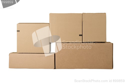 Image of cardboard boxes