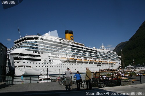 Image of Cruiseship visiting Rauma