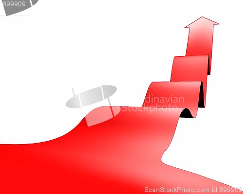 Image of red arrow