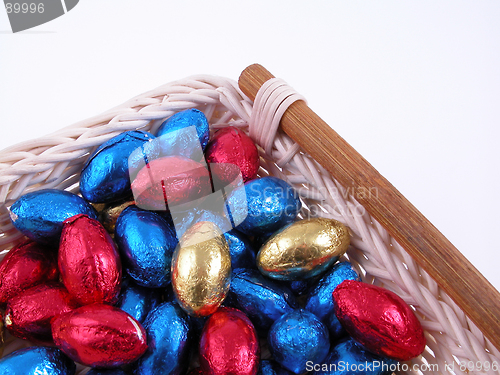 Image of chocolate eggs