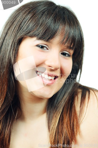 Image of Smiling young girl