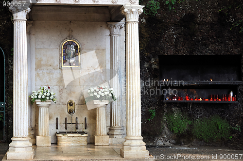 Image of Fountain of the Virgin, Monte, Madeira, Portugal