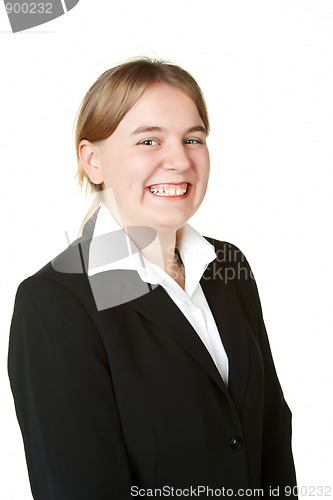 Image of young business woman