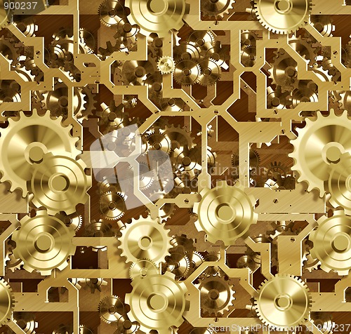 Image of cogs and clockwork machinery