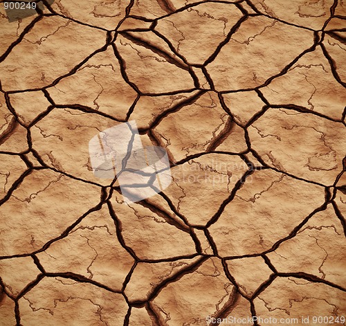Image of cracked earth in the drought