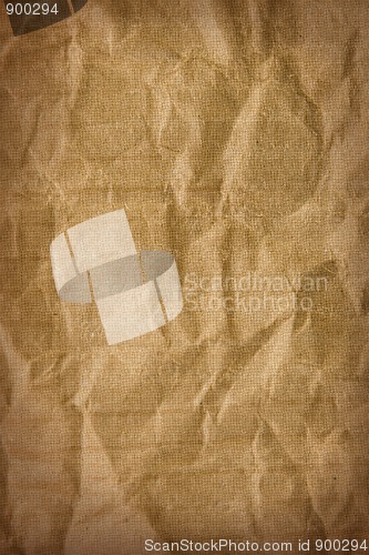 Image of crumpled brown paper