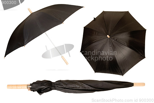 Image of black umbrella