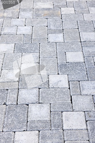 Image of Interlocking stone driveway