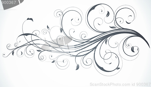 Image of Floral Decorative background