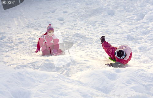 Image of Playing in the snow