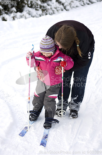 Image of First time skier