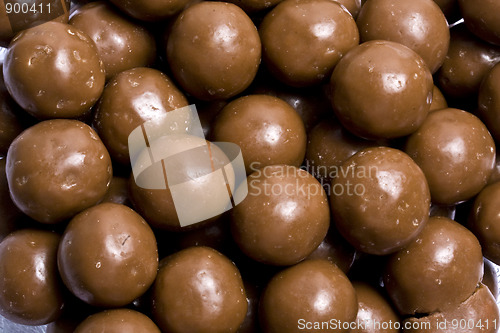 Image of Chocolate ball background