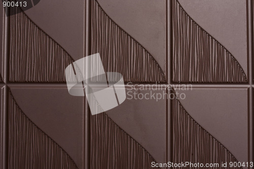 Image of Delicious dark chocolate background