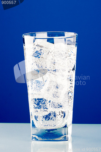 Image of glass with cold water 