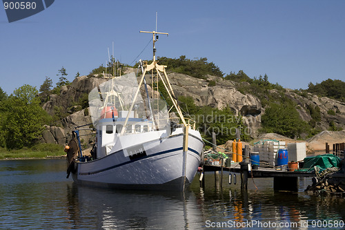 Image of Norwegain fishing boat
