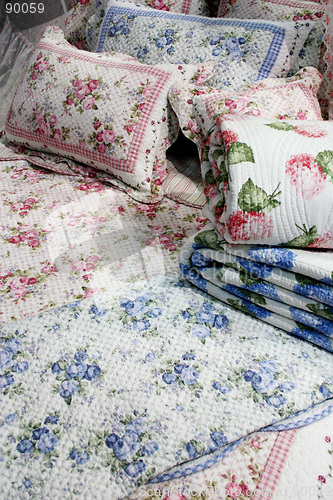 Image of Floral bedding - home interiors