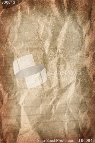 Image of crumpled brown paper