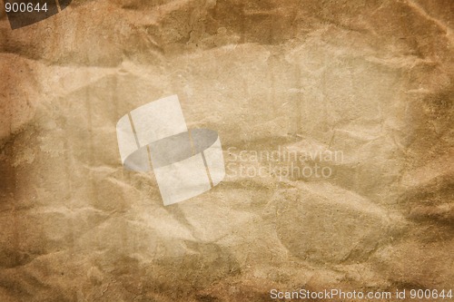 Image of crumpled brown paper