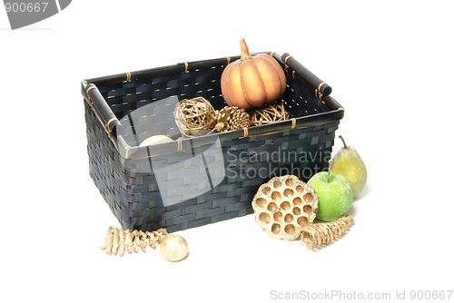 Image of Fake Fruit Basket