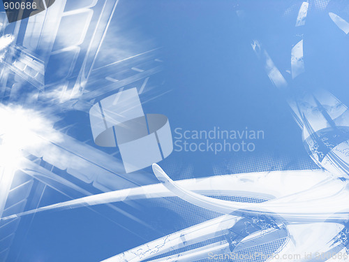 Image of modern abstract background
