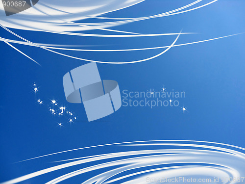 Image of modern abstract background