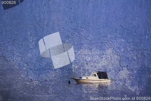 Image of Boat in evening light