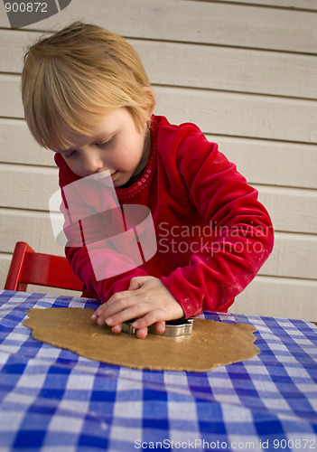 Image of Making gingerbread cookies