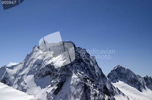 Image of Caucasus Mountains. Dombay