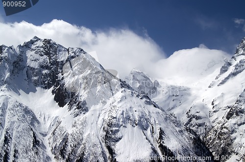 Image of Mountains in cloud