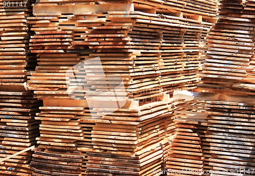 Image of planks of wood