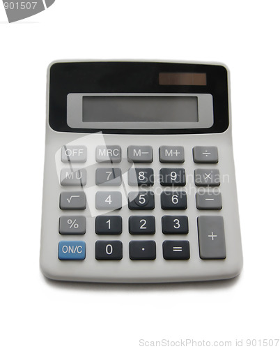 Image of Isolated calculator