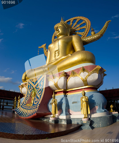 Image of big buddha in samui