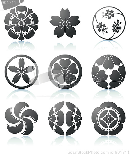 Image of floral elements