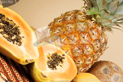 Image of Mixed tropical fruit