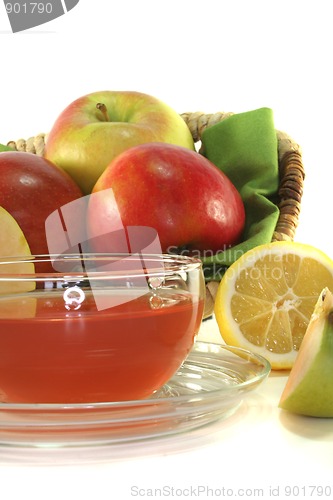 Image of apple-lemon tea