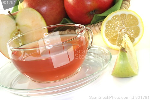 Image of apple-lemon tea