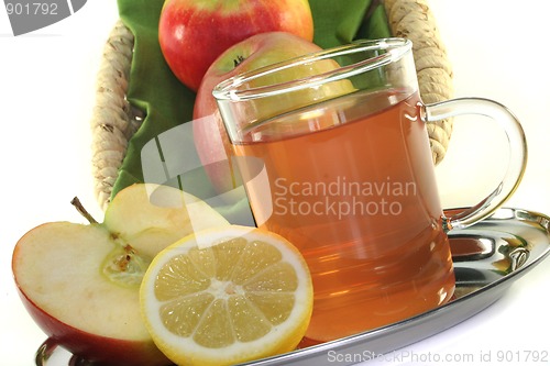 Image of apple-lemon tea