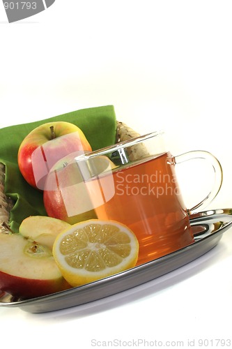 Image of apple-lemon tea