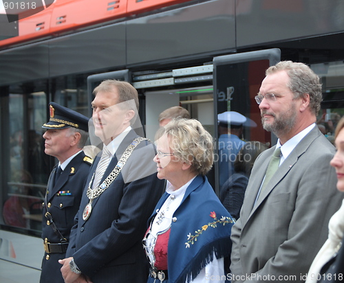 Image of politicians in bergen