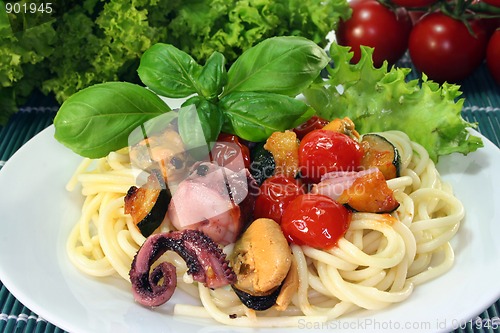 Image of Pasta with seafood