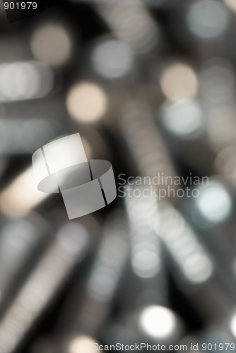 Image of Blurred screw background