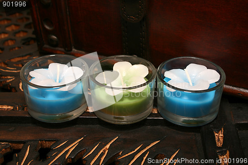 Image of Three Candles in a Row
