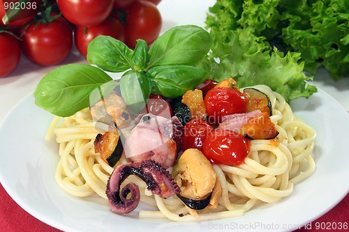 Image of Pasta with seafood