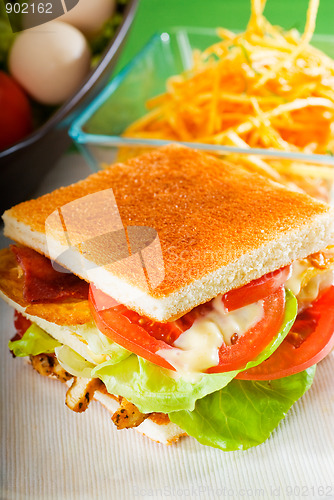 Image of club sandwich