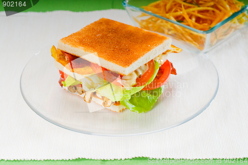 Image of club sandwich