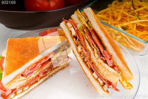 Image of club sandwich